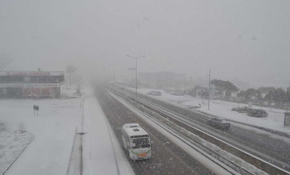 Çorlu'da Kara Kış