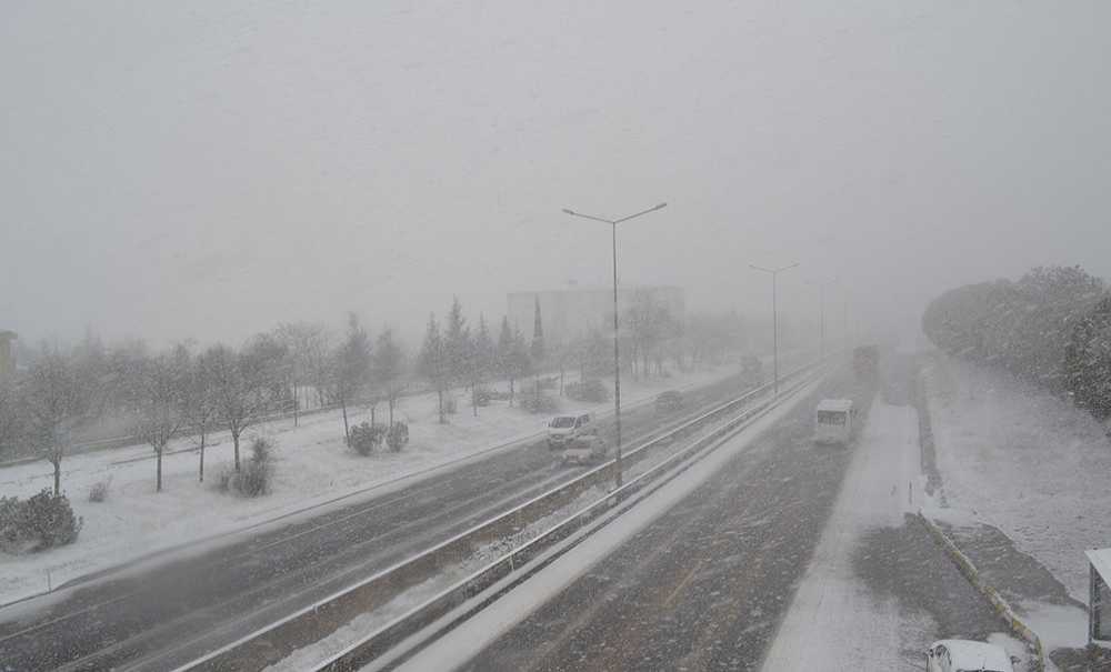 Çorlu'da Kara Kış
