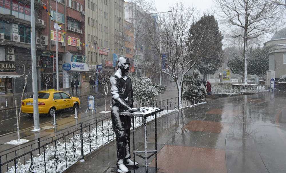 Çorlu'da Kara Kış