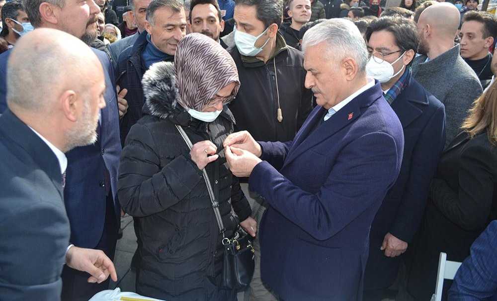 Binali Yıldırım Çorlu'da Coşkuyla Karşılandı