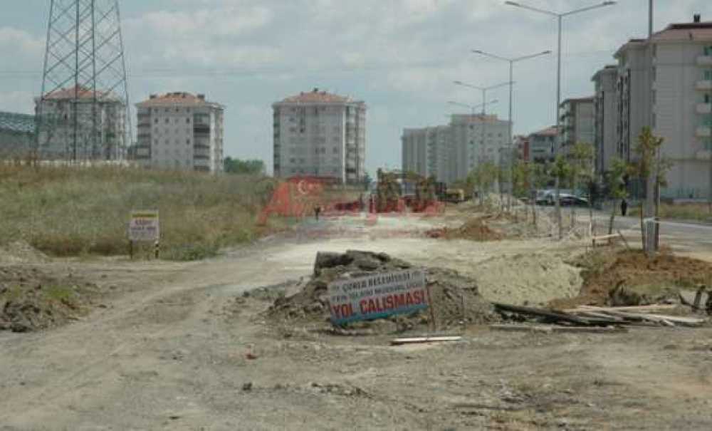 Çetin Emeç Bulvarı`nda Alt Yapı Çalışmaları