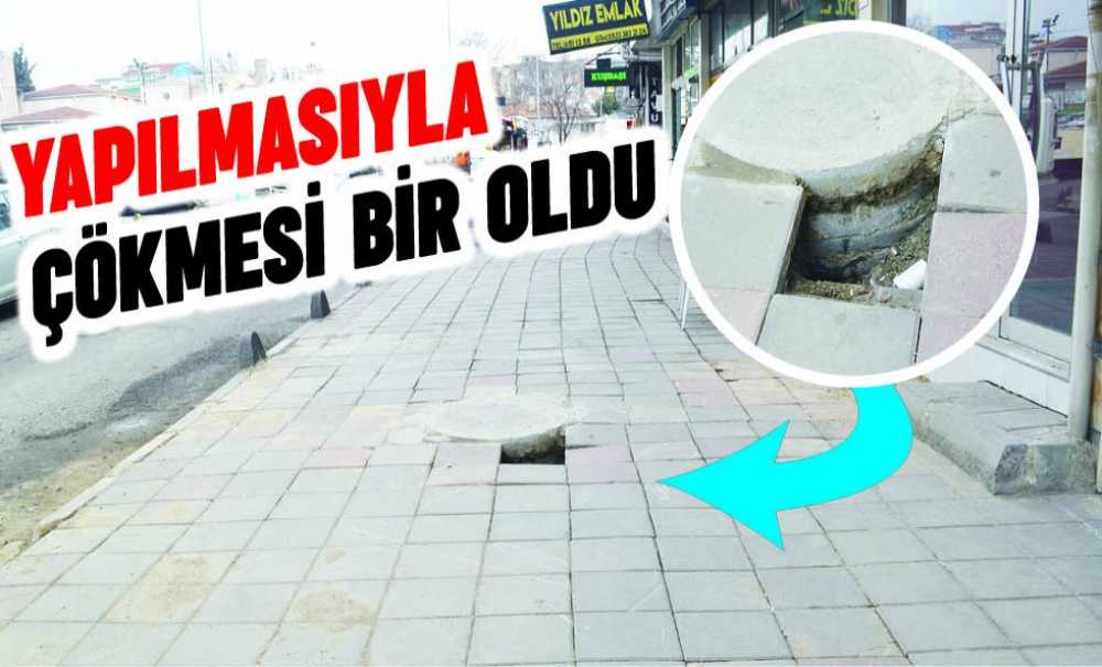 Yapılmasıyla Çökmesi Bir Oldu