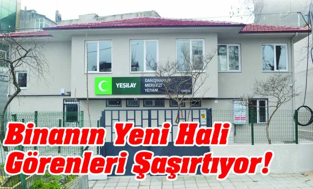Binanın Yeni Hali Görenleri Şaşırtıyor!