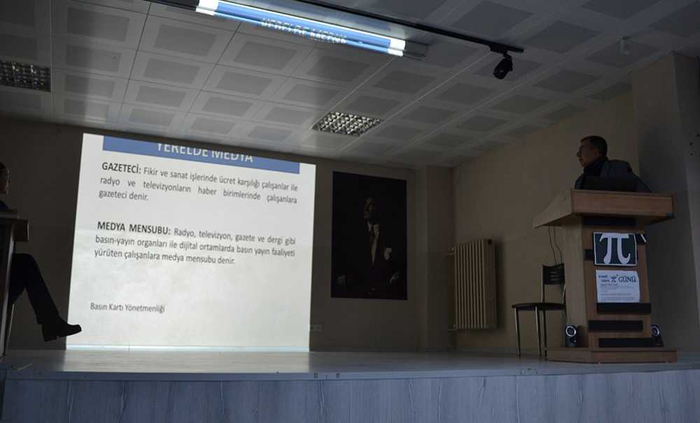Gazeteciler Öğrencilere Mesleklerini Anlattı