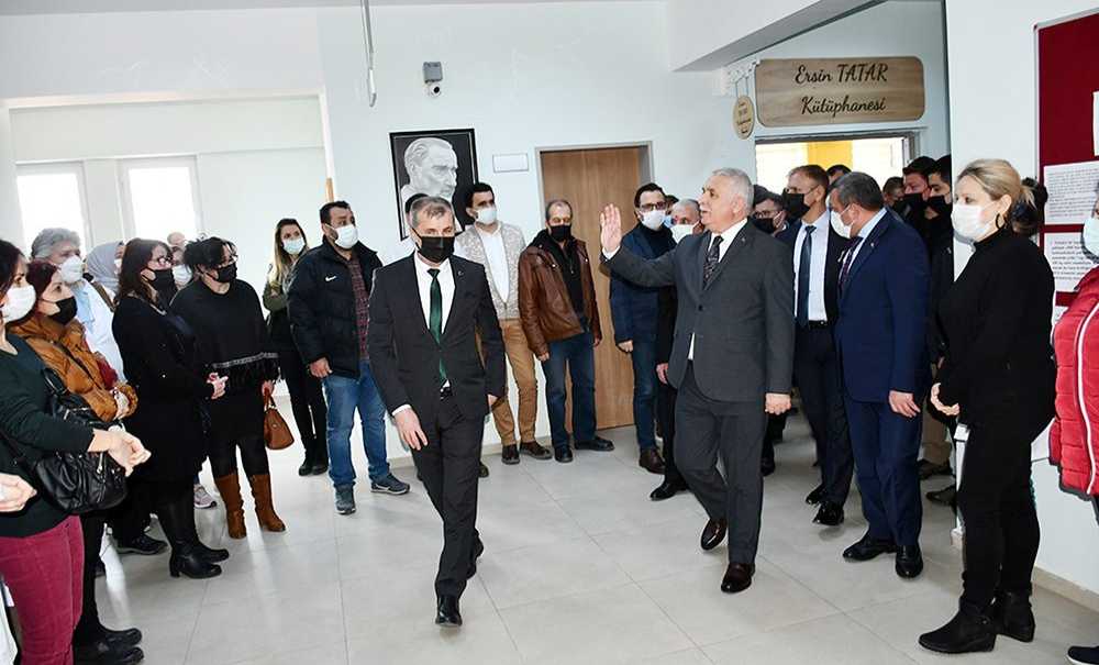 Vali Yıldırım, Çorlu'da Kütüphane Ve Atölye Açılışı Yaptı