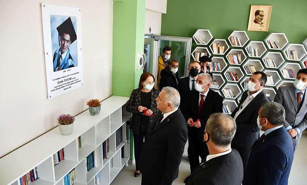 Vali Yıldırım, Çorlu'da Kütüphane Ve Atölye Açılışı Yaptı