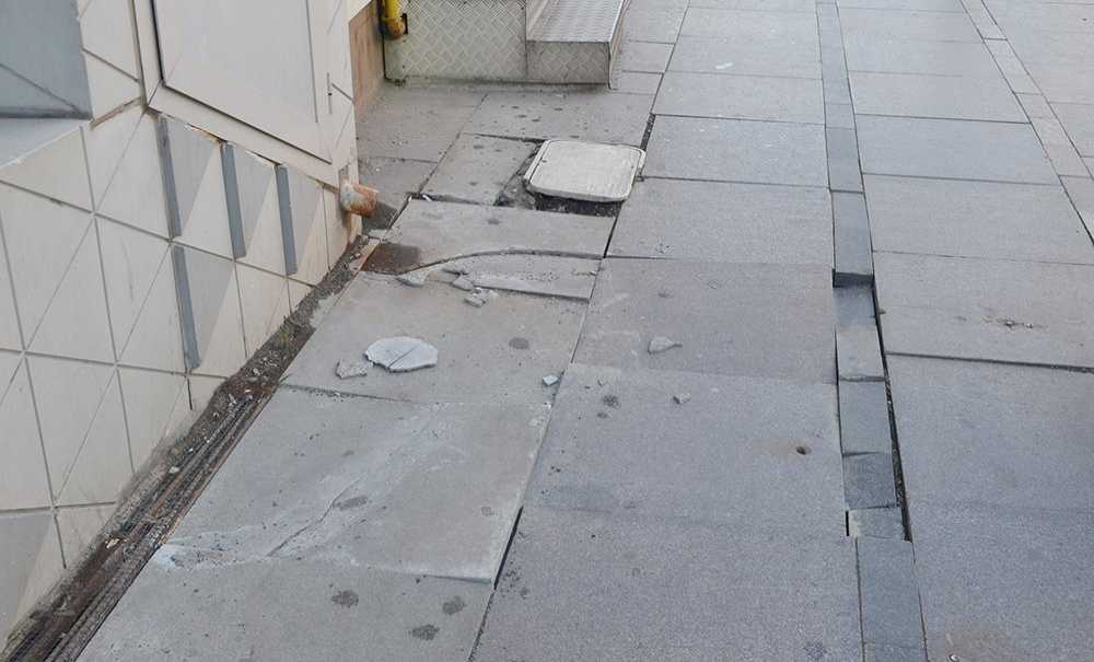 Kaldırımlara Vatandaşlar Tepki Gösterdi