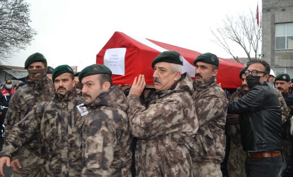 Polis Memuru Mehmet Alıç Son Yolculuğuna Uğurlandı