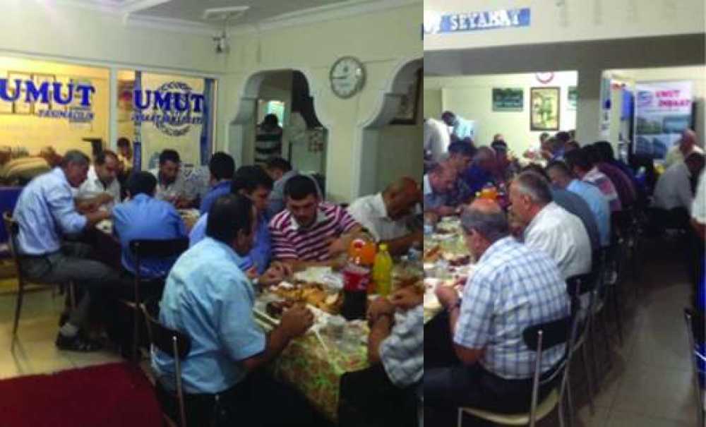 Umut Seyahat Ve İnşaat'tan İftar Yemeği