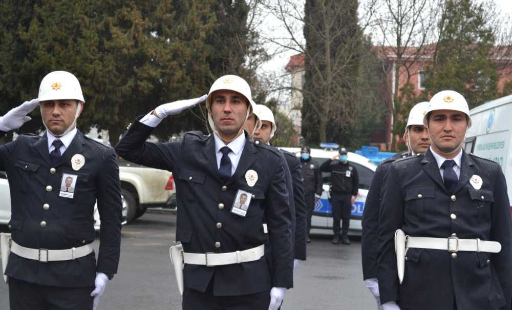 Polis Memuru Mehmet Alıç Son Yolculuğuna Uğurlandı