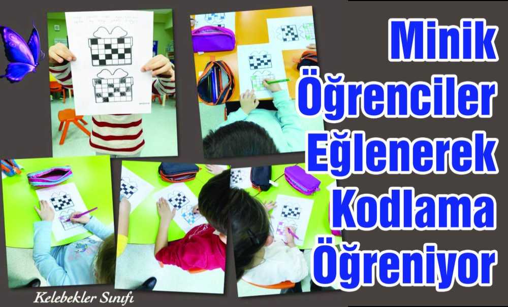 Minik Öğrenciler Eğlenerek Kodlama Öğreniyor