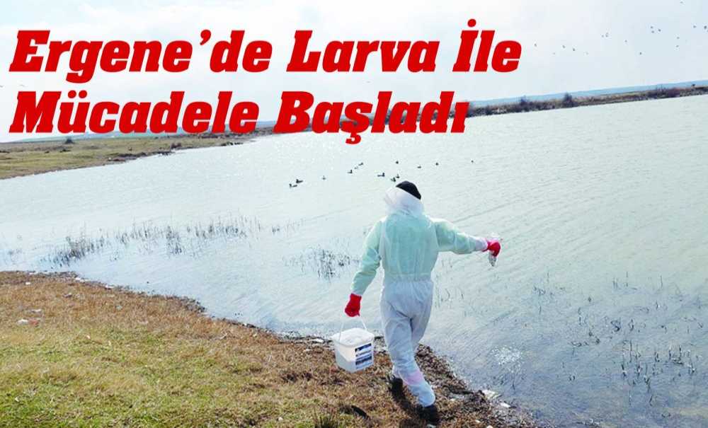 Ergenede Larva İle Mücadele Başladı