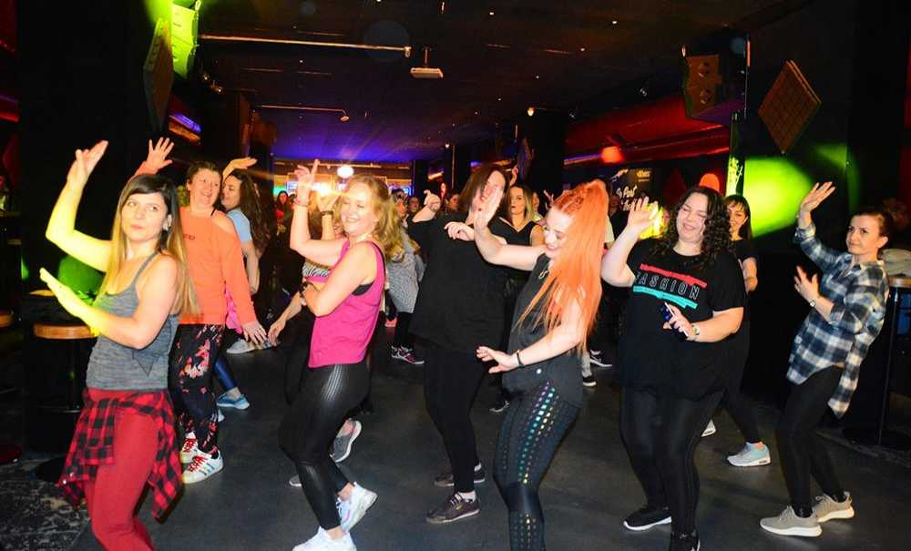 Çorlu Anneleri Sma Hastası Yaren Bebek İçin Zumba Yaptı