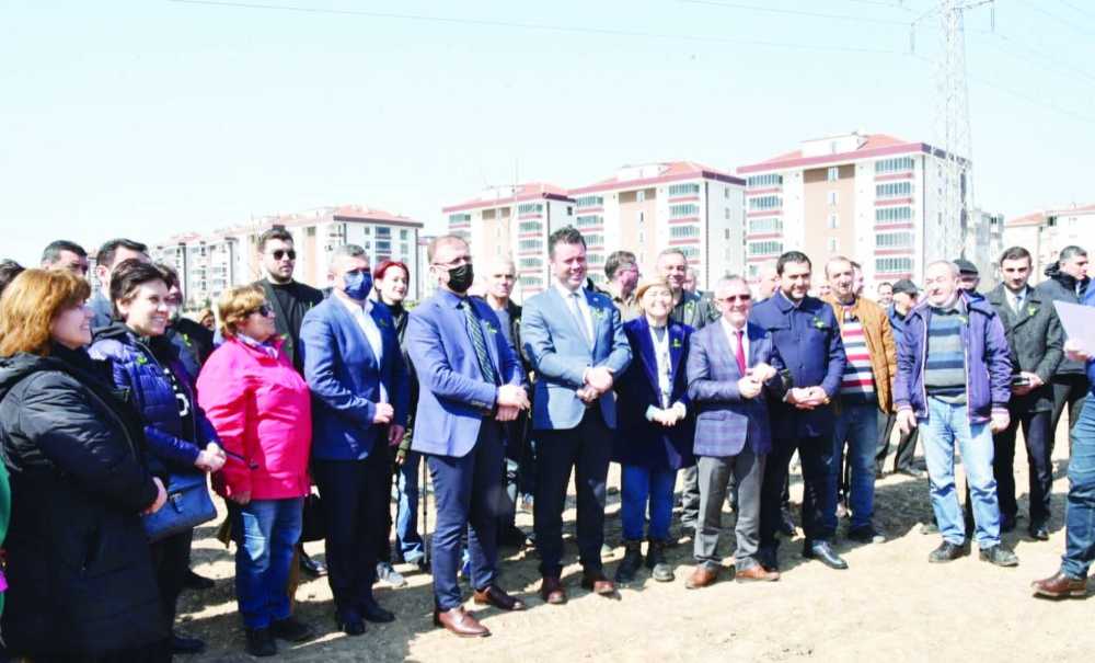 Muhtarlar Hatıra Ormanı Açıldı