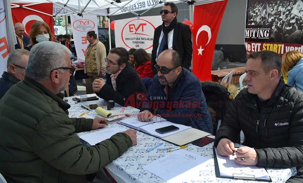 Eyt'liler Mitinge Hazırlanıyor