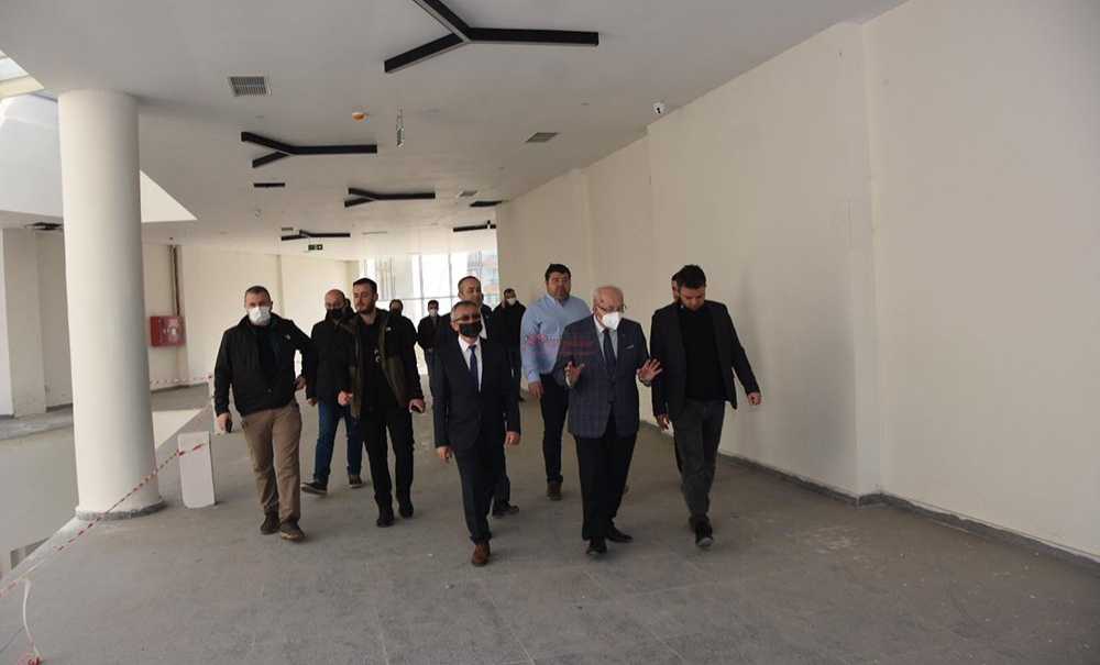 Başkan Albayrak Çorlu'da Çalışmaları İnceldi