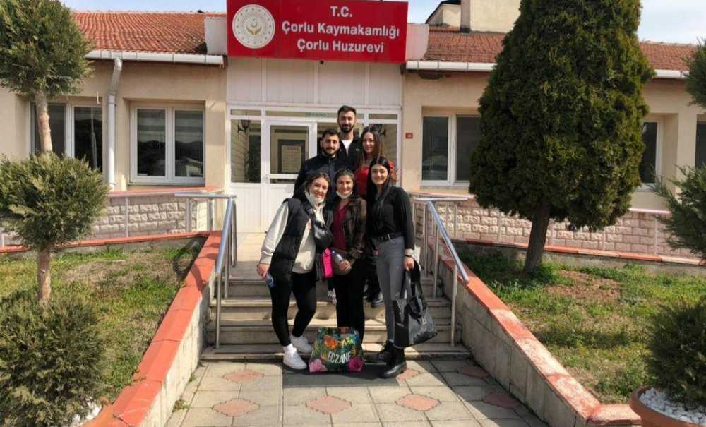 Çorlu Mesleki Eğitim Merkezi'nden Anlamlı Ziyaret