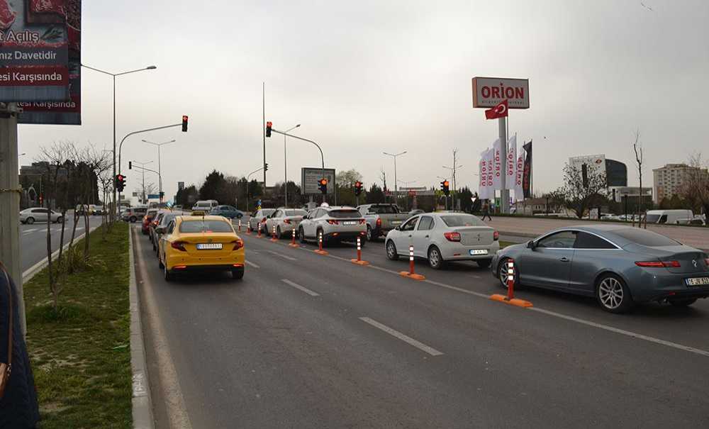 Orion Kavşağı'ndaki Dubalar Yenilendi