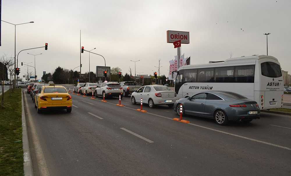 Orion Kavşağı'ndaki Dubalar Yenilendi