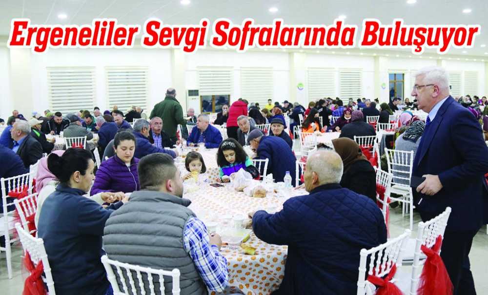 Ergeneliler Sevgi Sofralarında Buluşuyor