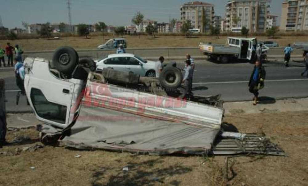 Çorlu`da Kaza 3 Yaralı