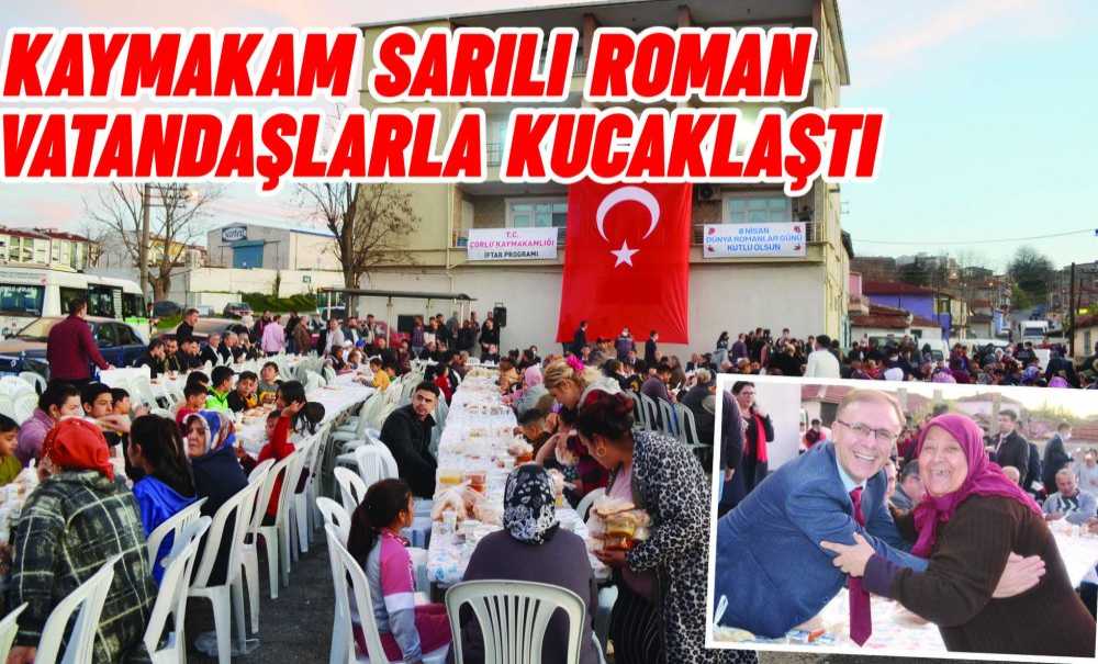 Kaymakam Sarılı Roman Vatandaşlarla Kucaklaştı