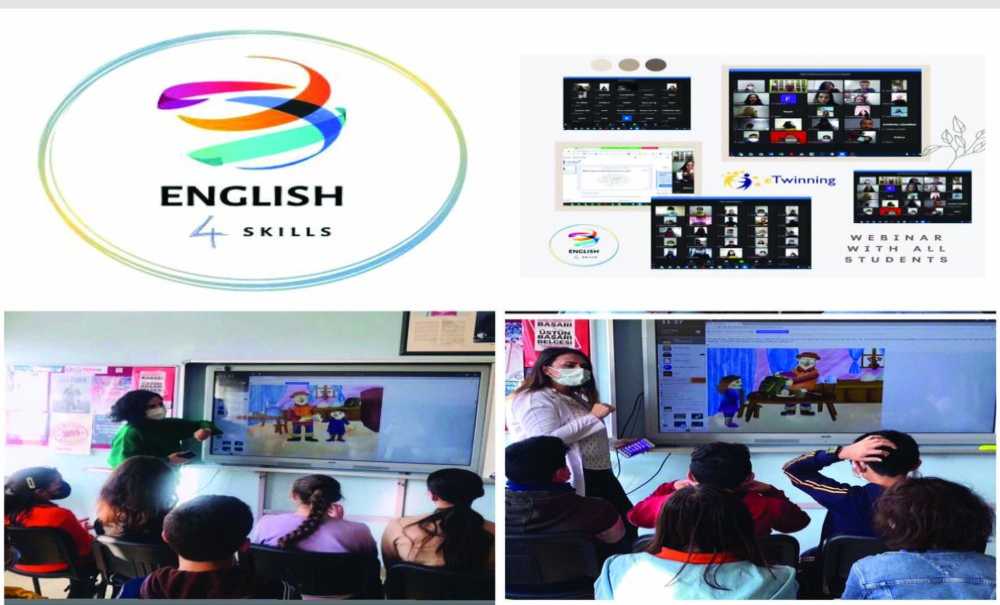 Havuzlar Ortaokulu E-Twinning Projesini Tamamladı