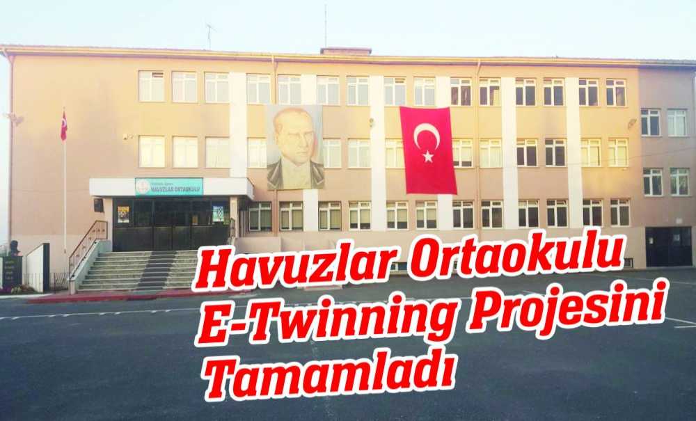 Havuzlar Ortaokulu E-Twinning Projesini Tamamladı