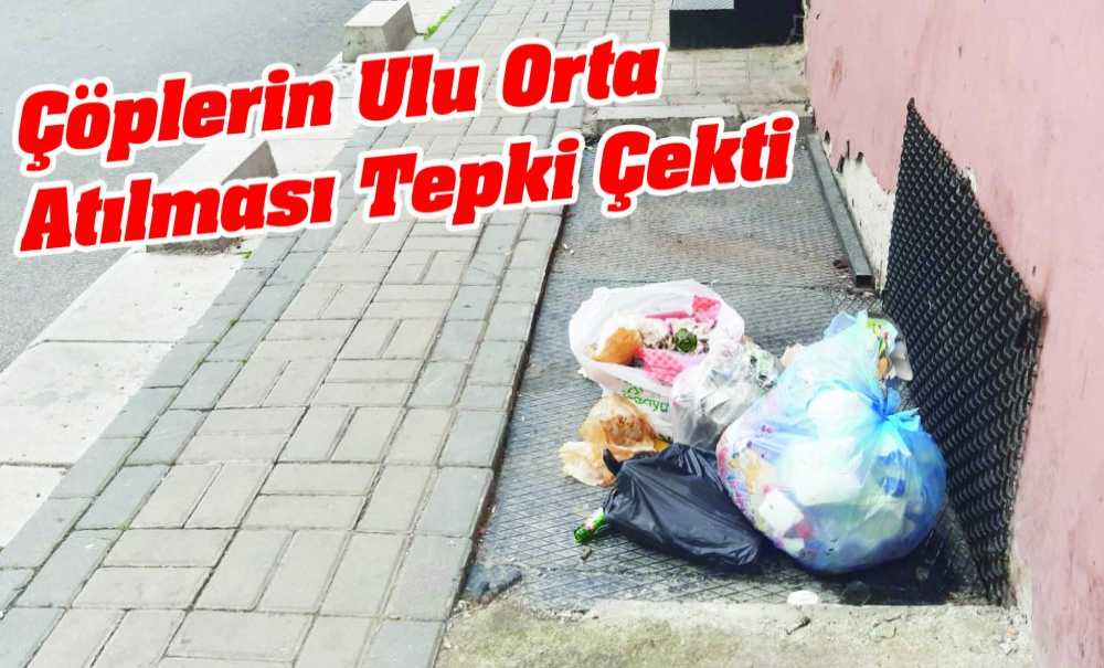 Çöplerin Ulu Orta Atılması Tepki Çekti