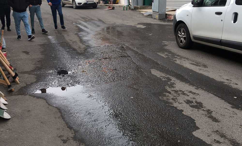Saray Caddesi'nde Sorunlar Bir Türlü Bitmiyor