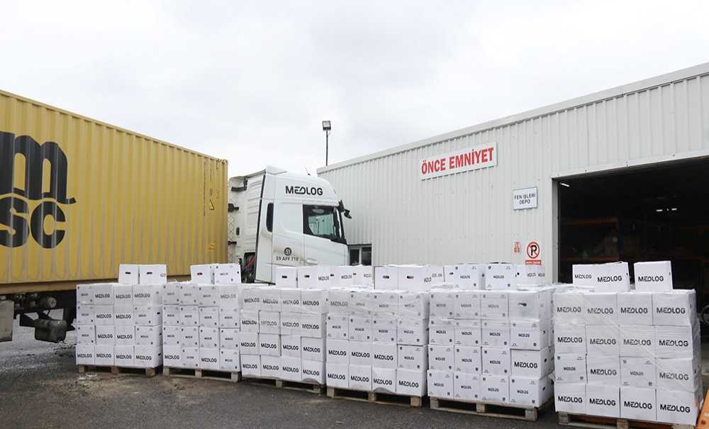 Asyaport Ve Medlog'dan Ergene'ye Gıda Kolisi Yardımı