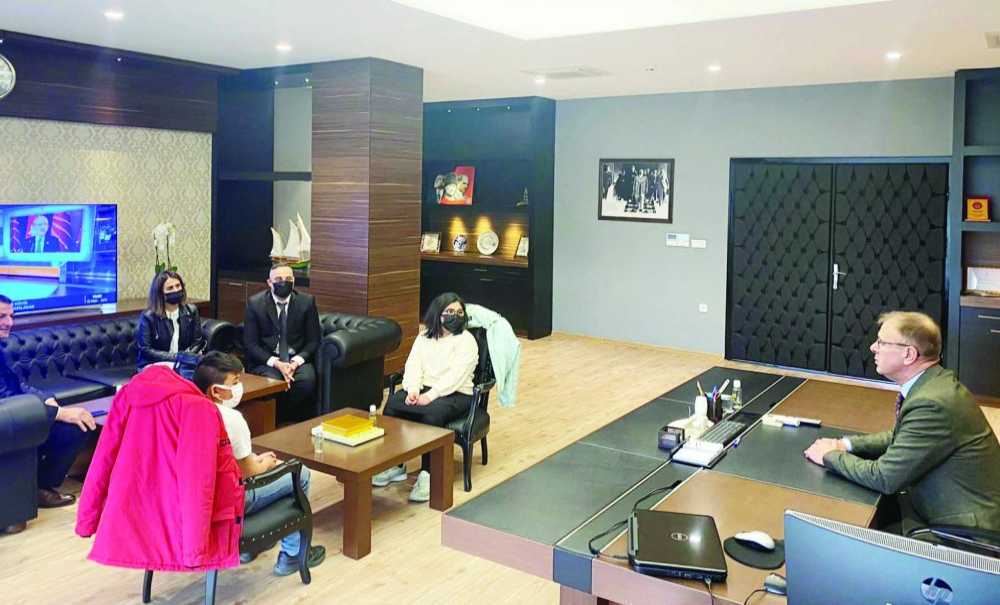 Kaymakam Sarılı Koltuğunu Devretti