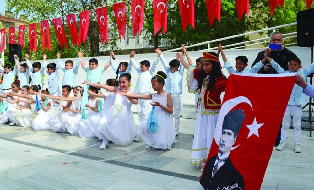 Çorlu'da 23 Nisan Coşkusu Yaşandı