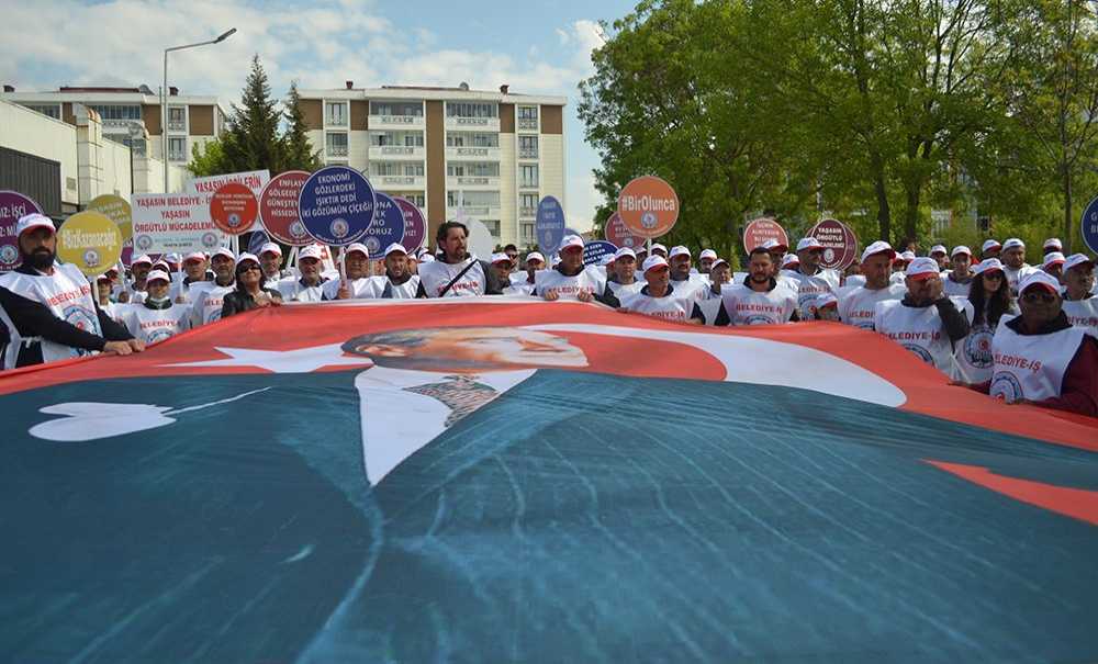 Çorlu'da 1 Mayıs Coşkusu Yaşandı