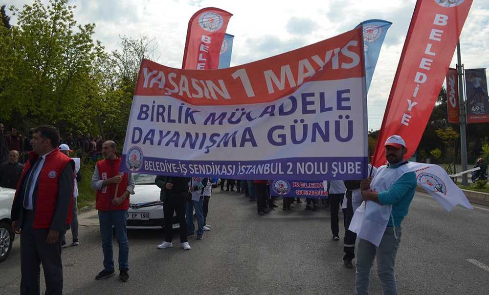 Çorlu'da 1 Mayıs Coşkusu Yaşandı