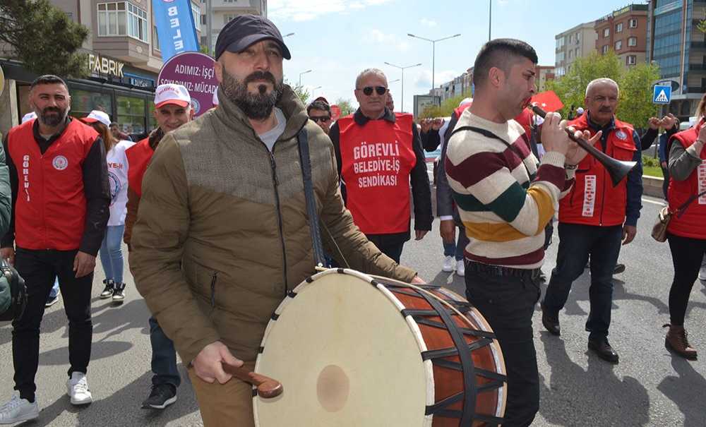Çorlu'da 1 Mayıs Coşkusu Yaşandı