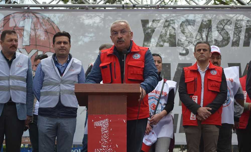 Çorlu'da 1 Mayıs Coşkusu Yaşandı