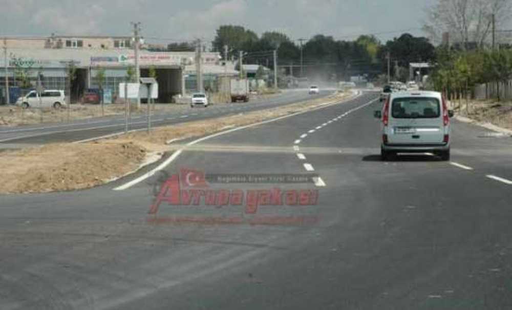 Bülent Ecevit Bulvarının Yol Çizgileri Çizildi