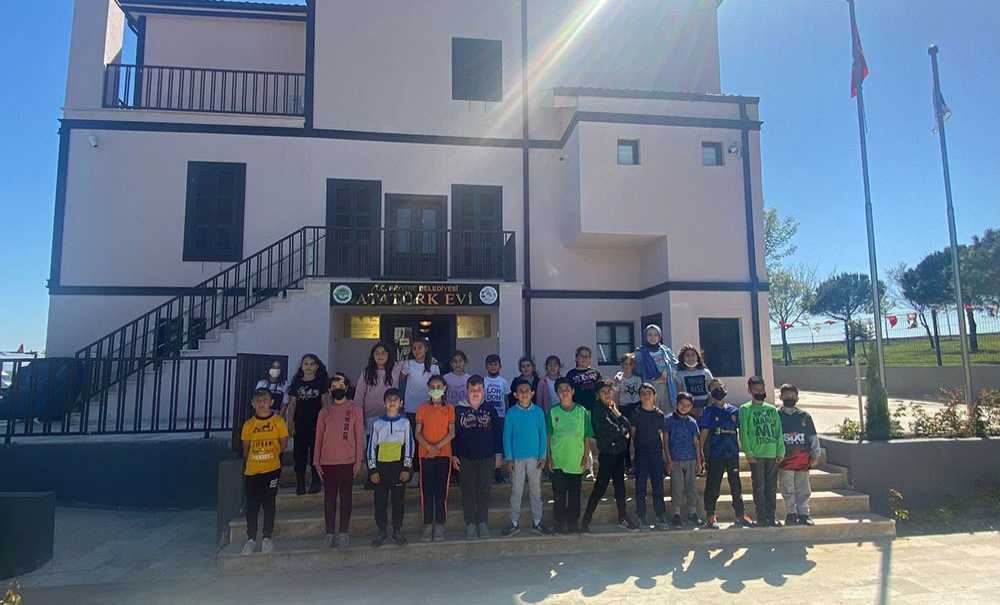 Ergene Atatürk Evi Öğrencileri Ağırlıyor