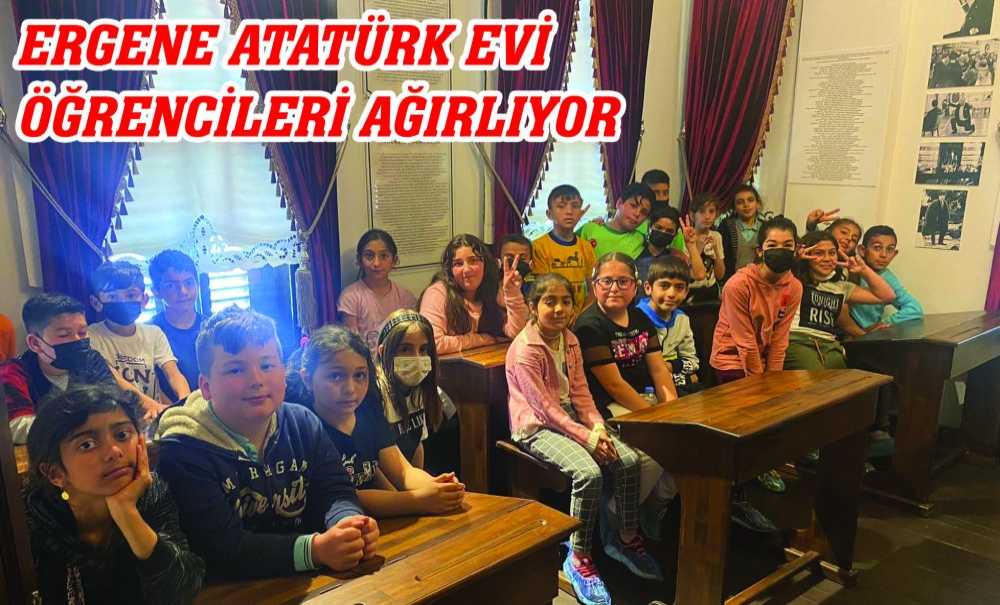 Ergene Atatürk Evi Öğrencileri Ağırlıyor