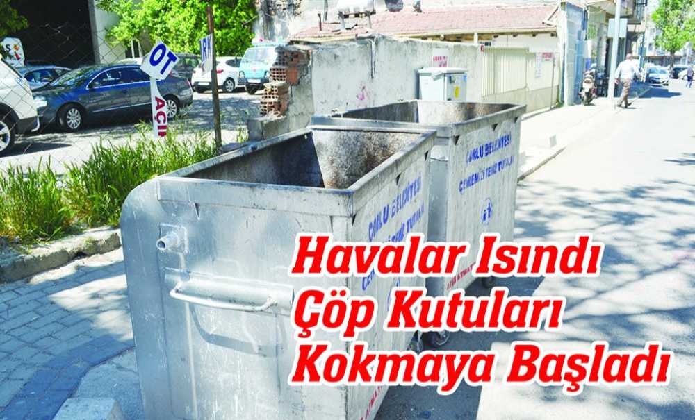 Havalar Isındı Çöp Kutuları Kokmaya Başladı