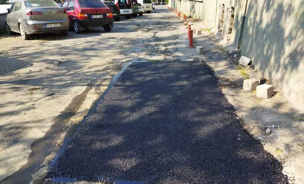 Çorlu Belediyesi O Yolu Asfaltladı