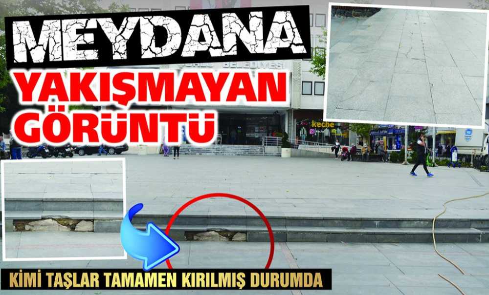 Meydana Yakışmayan Görüntü