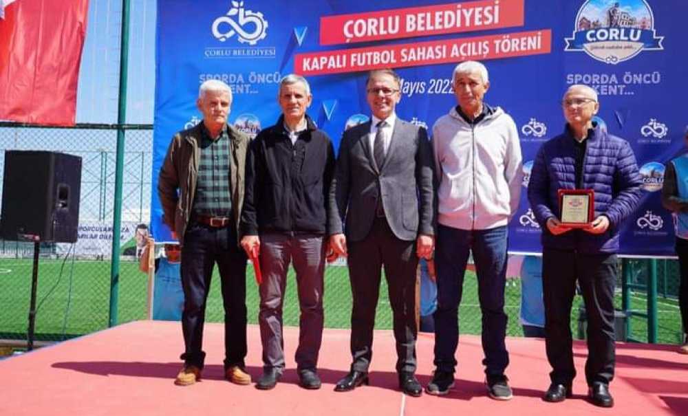 Çorlu Bir Spor Tesisi Daha Kazandı