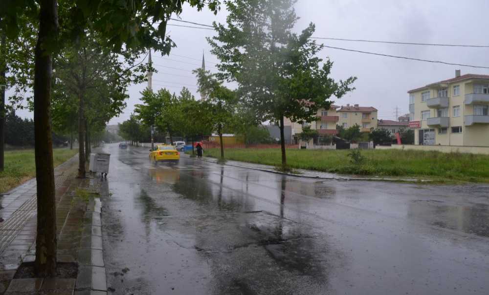 Çorlu Mayıs Ayı'nda Kışı Yaşadı