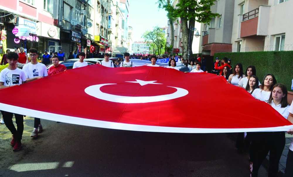 19 Mayıs Çorlu'da Coşku İle Kutlandı