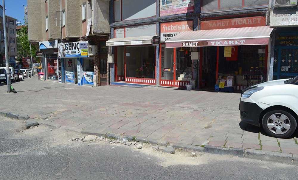 Bu Kaldırımlar Ne Zaman Yapılacak?