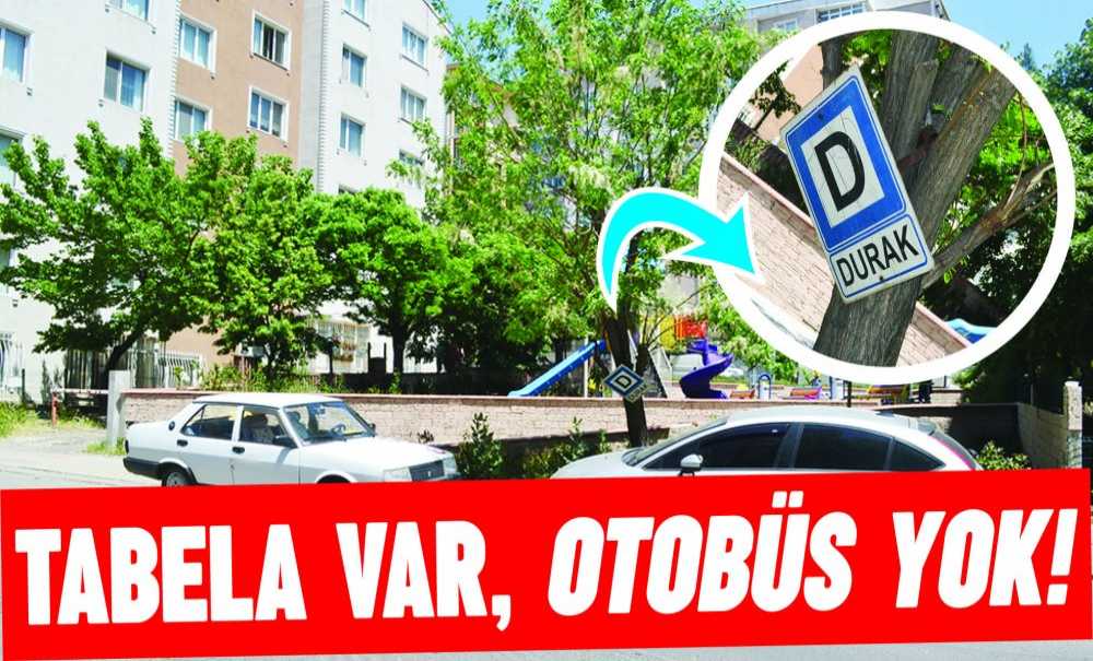 Tabela Var, Otobüs Yok!