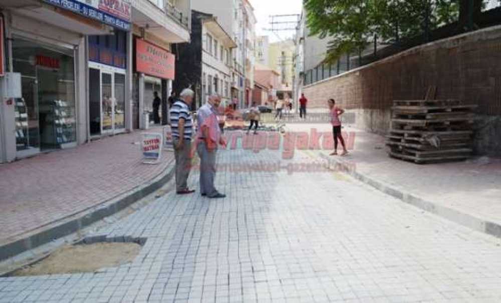 Hacı Salih Sokak Tamamlanıyor