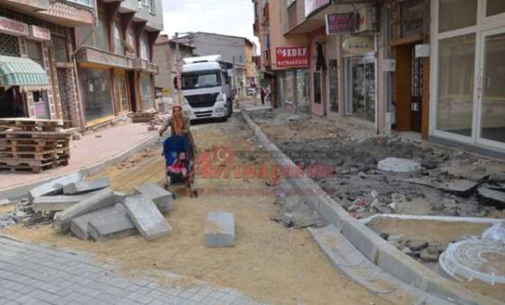 Hacı Salih Sokak Tamamlanıyor